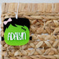 Personalized Frankenstein Boo Basket tag