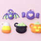 Halloween Bat Fidget Clicker Cute Bat Fidget Toy keychain