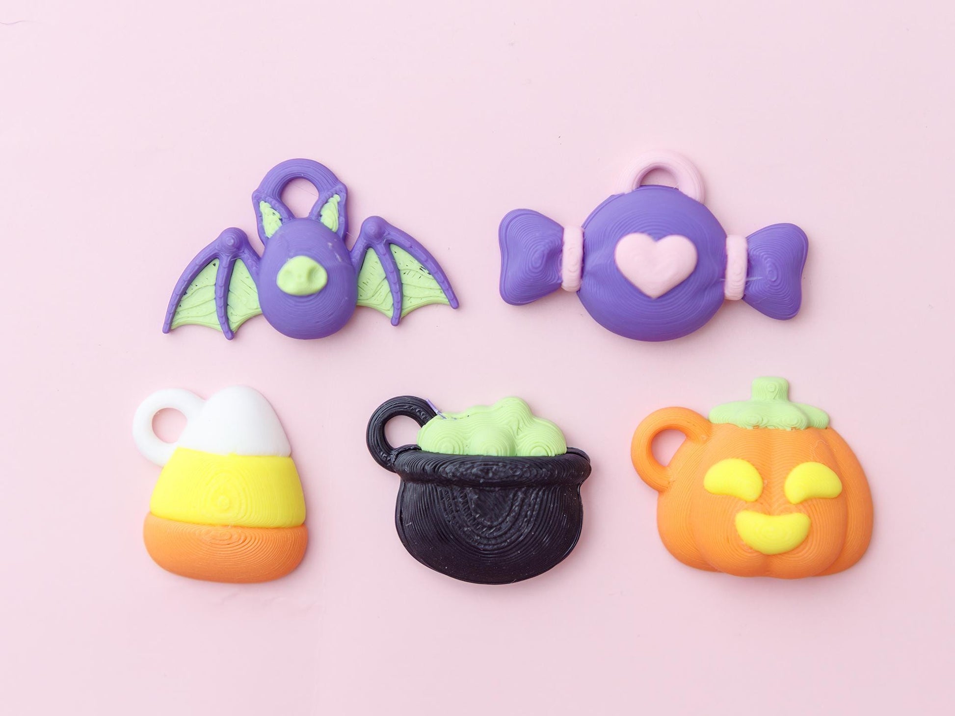 Halloween Bat Fidget Clicker Cute Bat Fidget Toy keychain