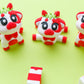 Strawberry cow flexi fidgets