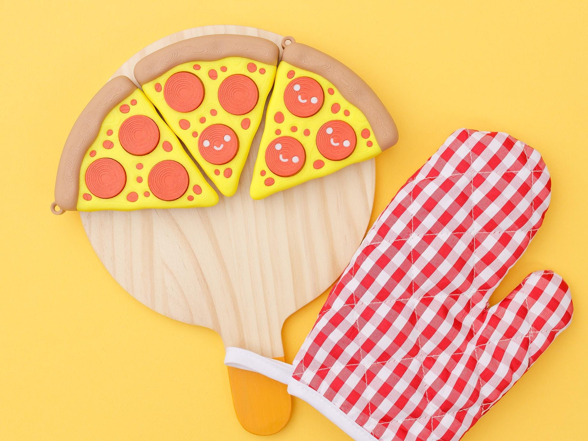Pizza Fidget Clicker Toy