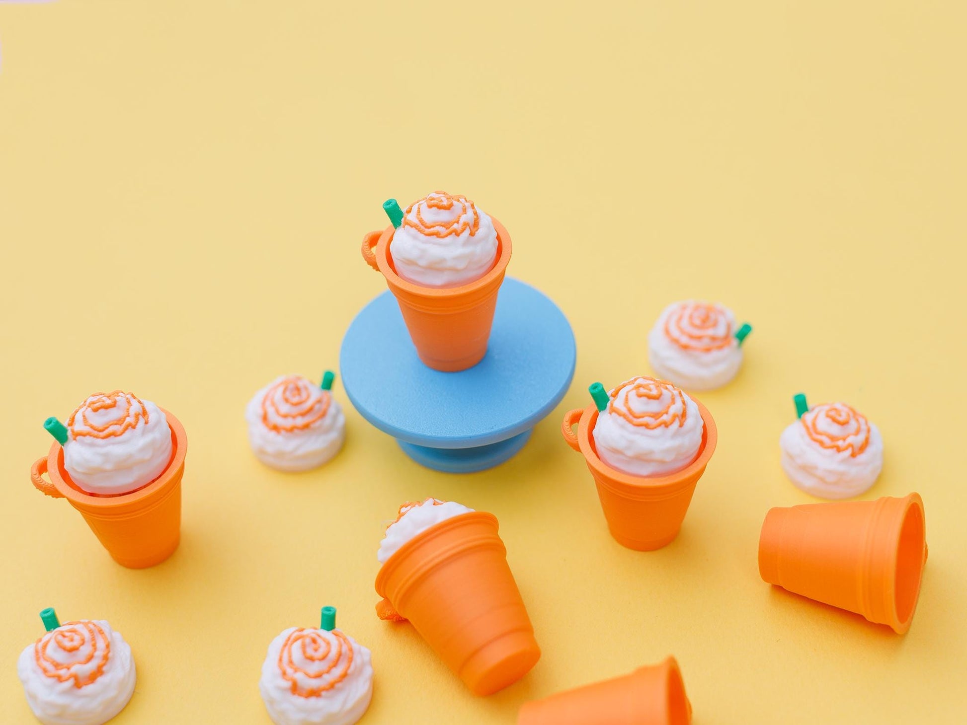 Pumpkin Frappe Fidget Clicker toy