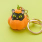 Halloween Cat Pumpkin Fidget Clicker Toy