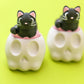 Halloween Cat Skull Fidget Clicker Toy