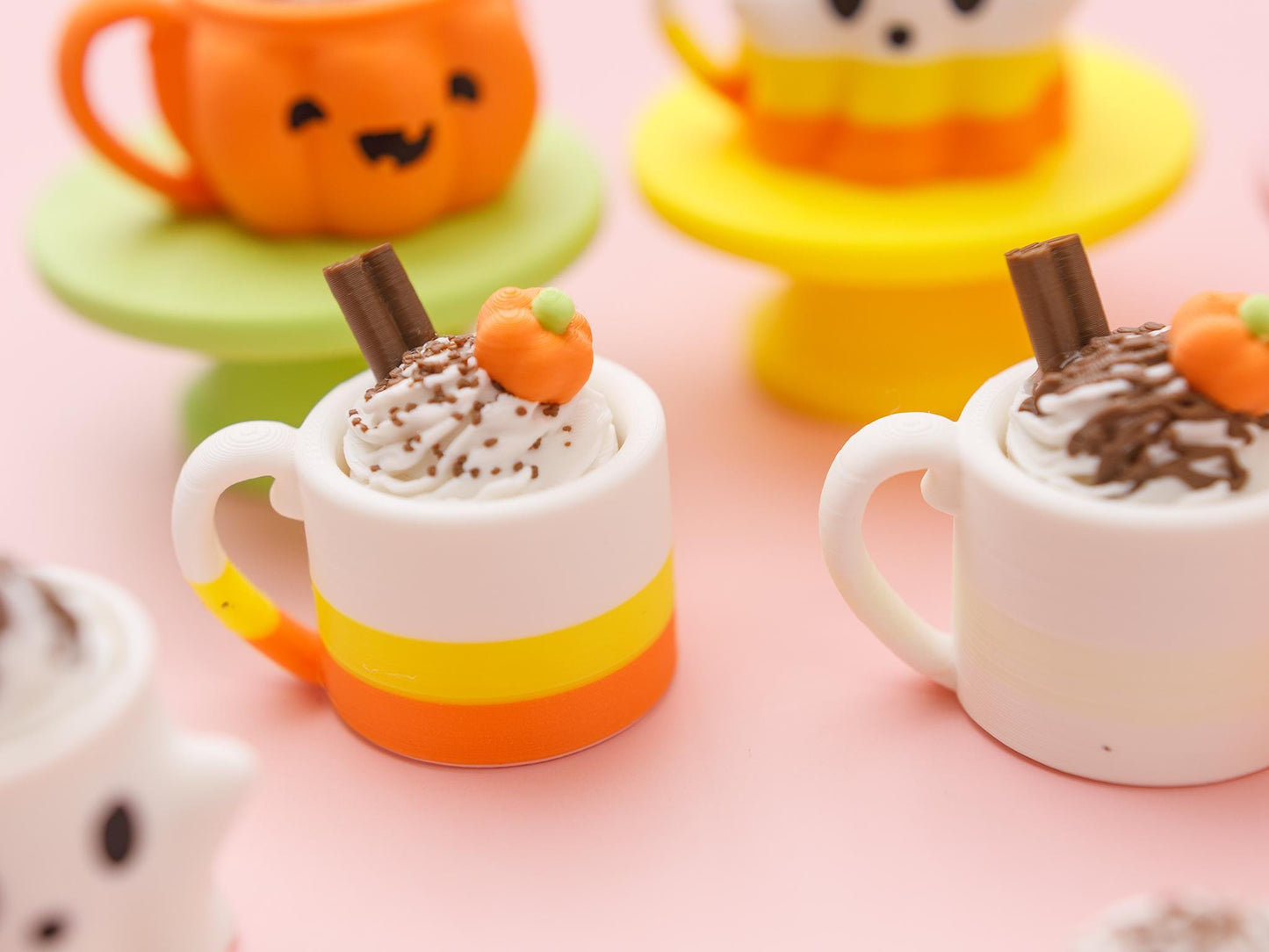 Pumpkin Spice Latte Fidget clicker toy
