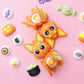 Halloween Bat Fidget Clicker Cute Bat Fidget Toy keychain
