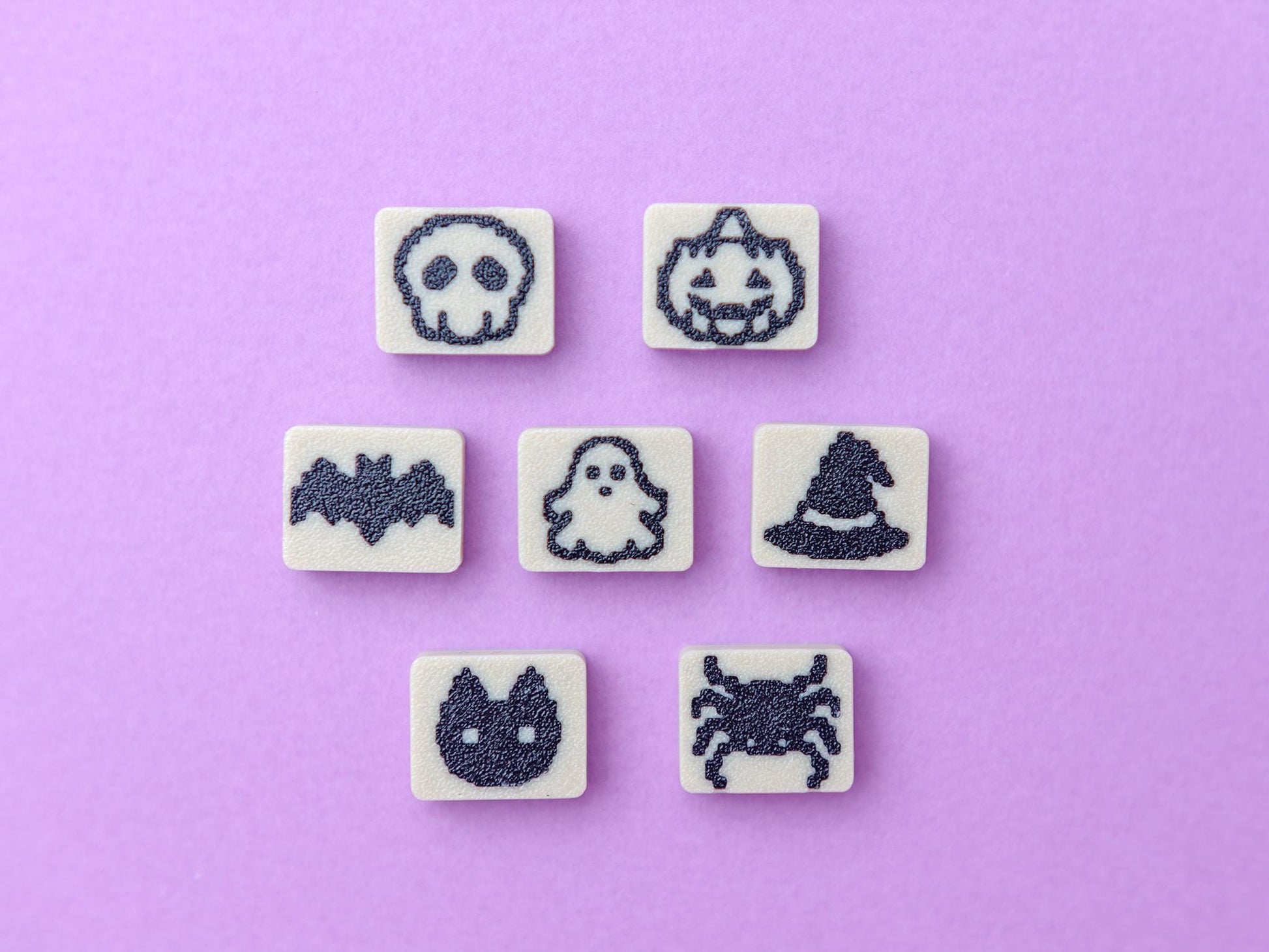 Virtual Pet Fidget Clicker Toy keychain Halloween version