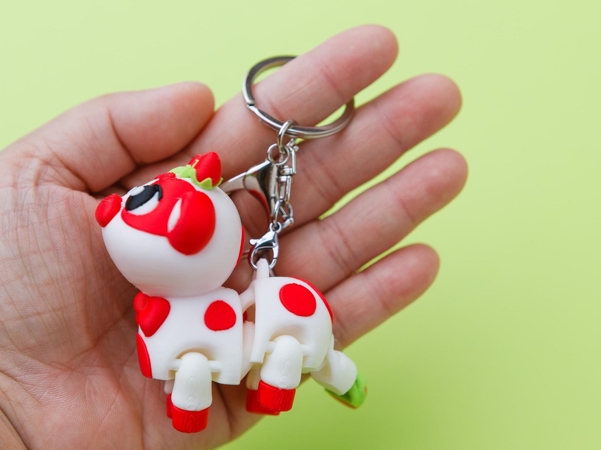 Strawberry cow flexi fidgets