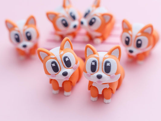 Corgi Flexi Fidget Toy
