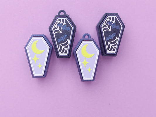 Halloween Coffin Fidget Clicker Toy