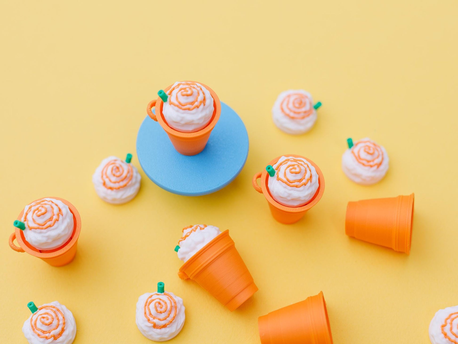 Pumpkin Frappe Fidget Clicker toy