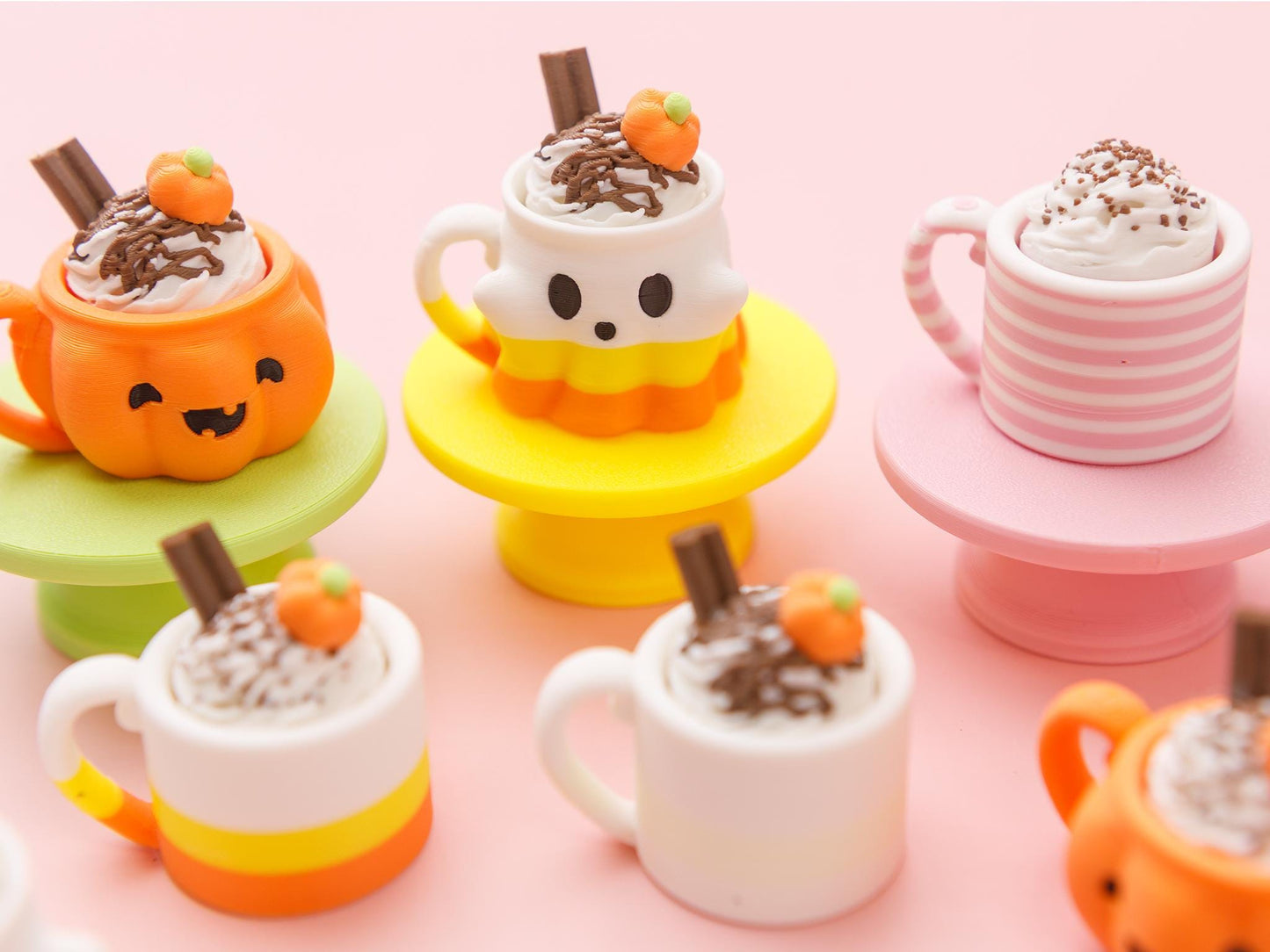 Pumpkin Spice Latte Fidget clicker toy