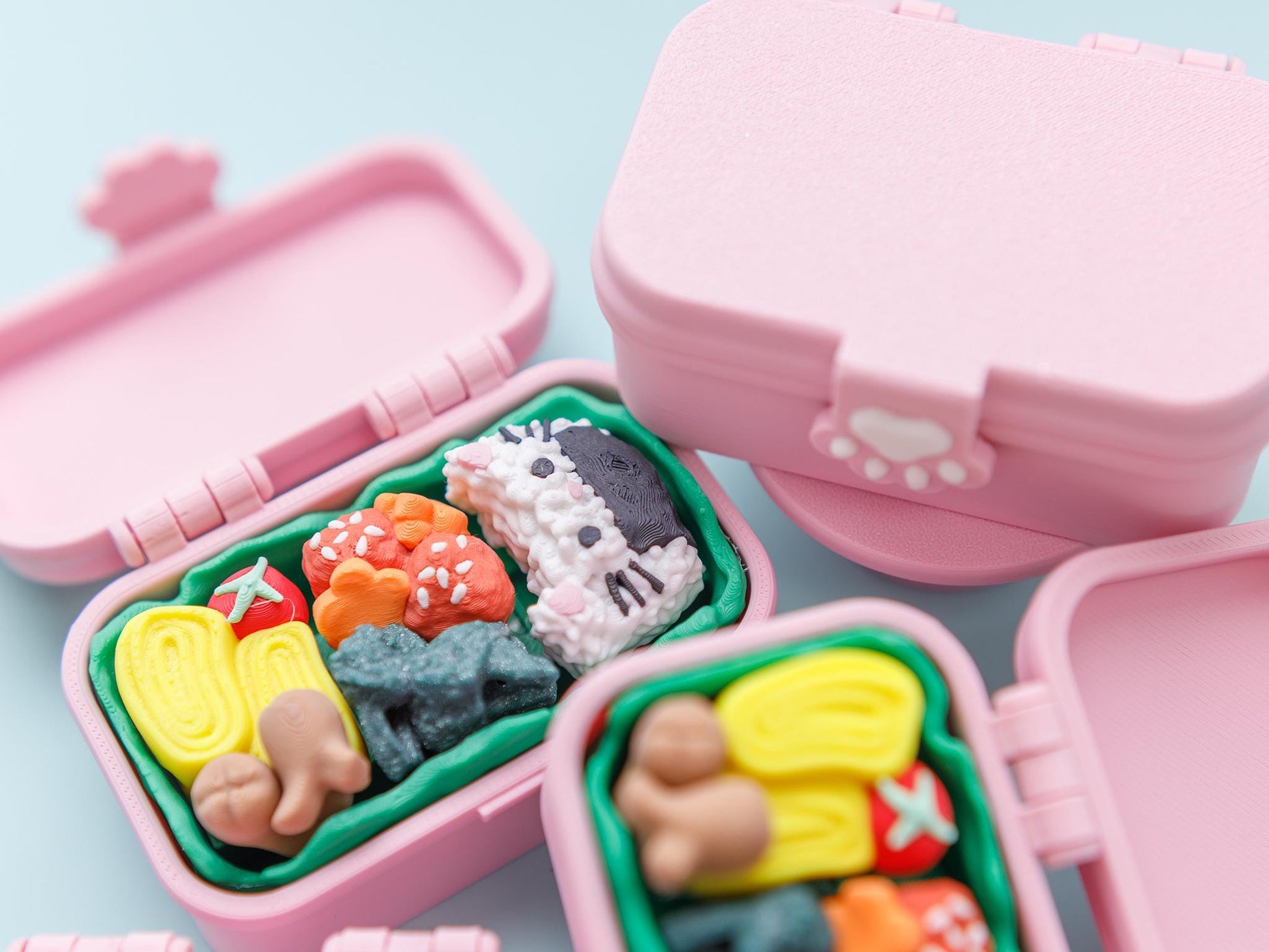 Bento Box multi clicker fidget toy Trendy 3D printed fidget
