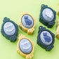 Halloween Vintage frame ghost Fidget Clicker Toy Bat Fidget Clicker