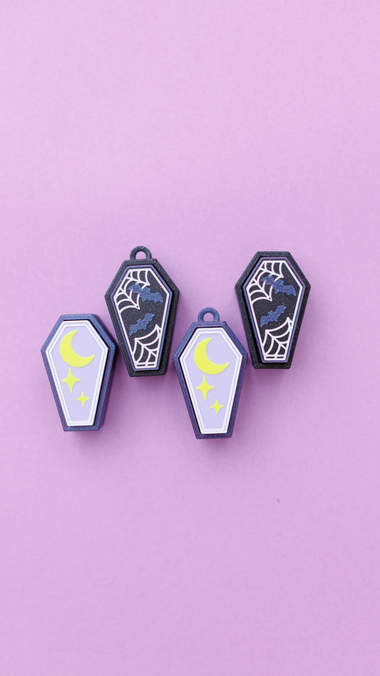 Halloween Coffin Fidget Clicker Toy