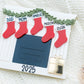 Christmas Fireplace Stocking ornament