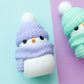 Snow man Fidget clicker toy Trendy 3D printed fidget