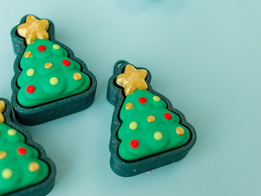 Christmas Tree Fidget clicker toy Trendy 3D printed fidget