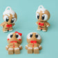 Ginger Bread 3D printed fidget toy Christmas Flexi Fidget toy