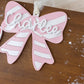 Personalized Candy Cane Christmas Ornament