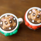 Hot Cocoa Fidget Clicker 3D printed Christmas Fidget Clicker Ginger Bread hot cocoa Snowman hot cocoa Bear hot cocoa fidget clicker toy