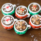 Hot Cocoa Fidget Clicker 3D printed Christmas Fidget Clicker Ginger Bread hot cocoa Snowman hot cocoa Bear hot cocoa fidget clicker toy