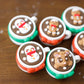 Hot Cocoa Fidget Clicker 3D printed Christmas Fidget Clicker Ginger Bread hot cocoa Snowman hot cocoa Bear hot cocoa fidget clicker toy