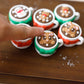 Hot Cocoa Fidget Clicker 3D printed Christmas Fidget Clicker Ginger Bread hot cocoa Snowman hot cocoa Bear hot cocoa fidget clicker toy