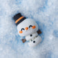 3D printed Christmas friends flexi fidget toy snowman