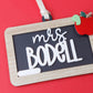 Chalkboard Teacher ornaments | Christmas Gift for Teachers Christmas 2025 ornaments