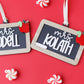 Chalkboard Teacher ornaments | Christmas Gift for Teachers Christmas 2025 ornaments