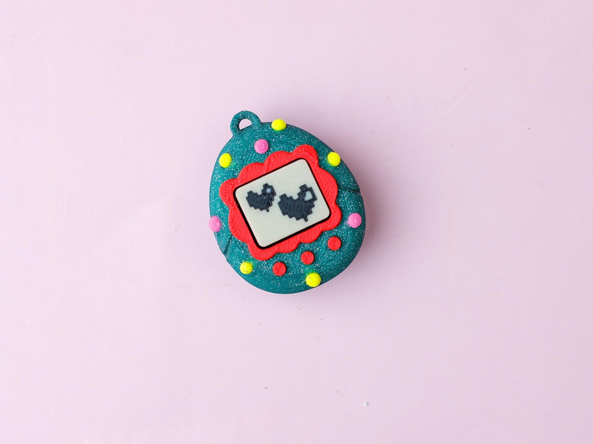 Virtual Pet Fidget Clicker Toy 3D printed fidget Holiday season Christmas fidget clicker