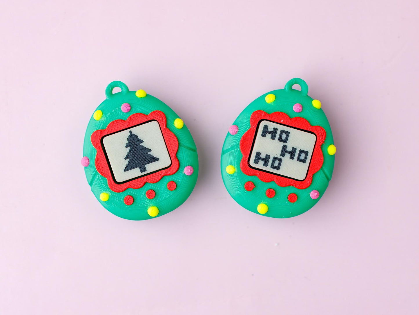 Virtual Pet Fidget Clicker Toy 3D printed fidget Holiday season Christmas fidget clicker