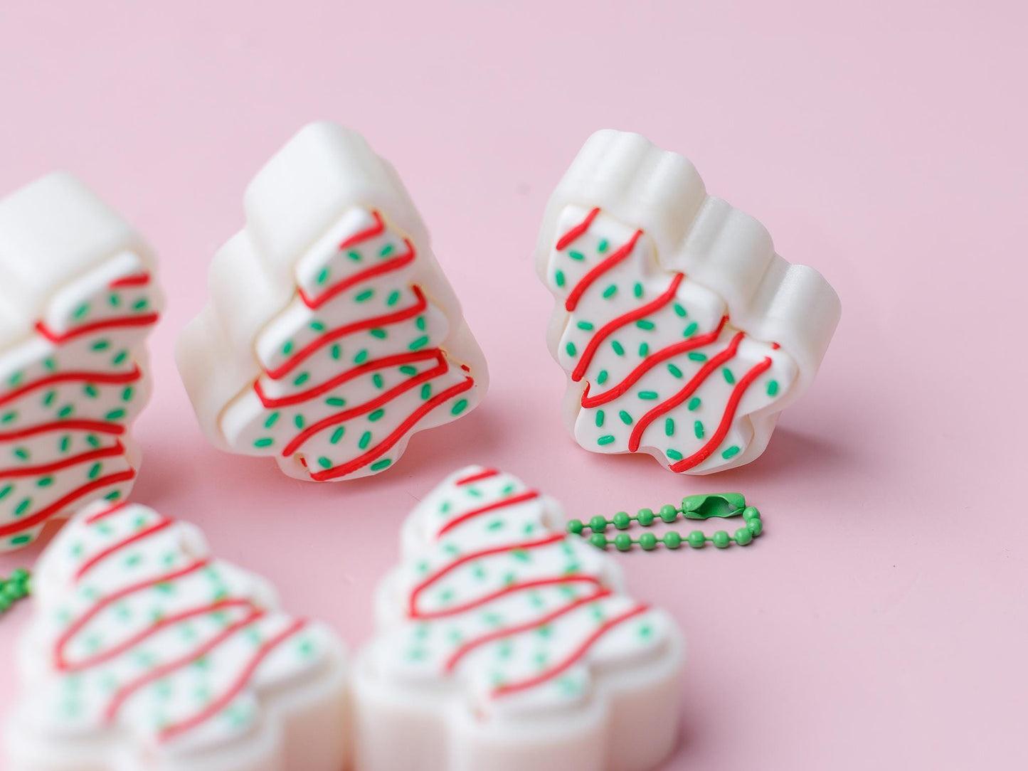 Christmas cake fidget clicker 3D printed toy