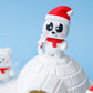 3D printed Christmas friends flexi fidget toy Polar Bear flexi fidget