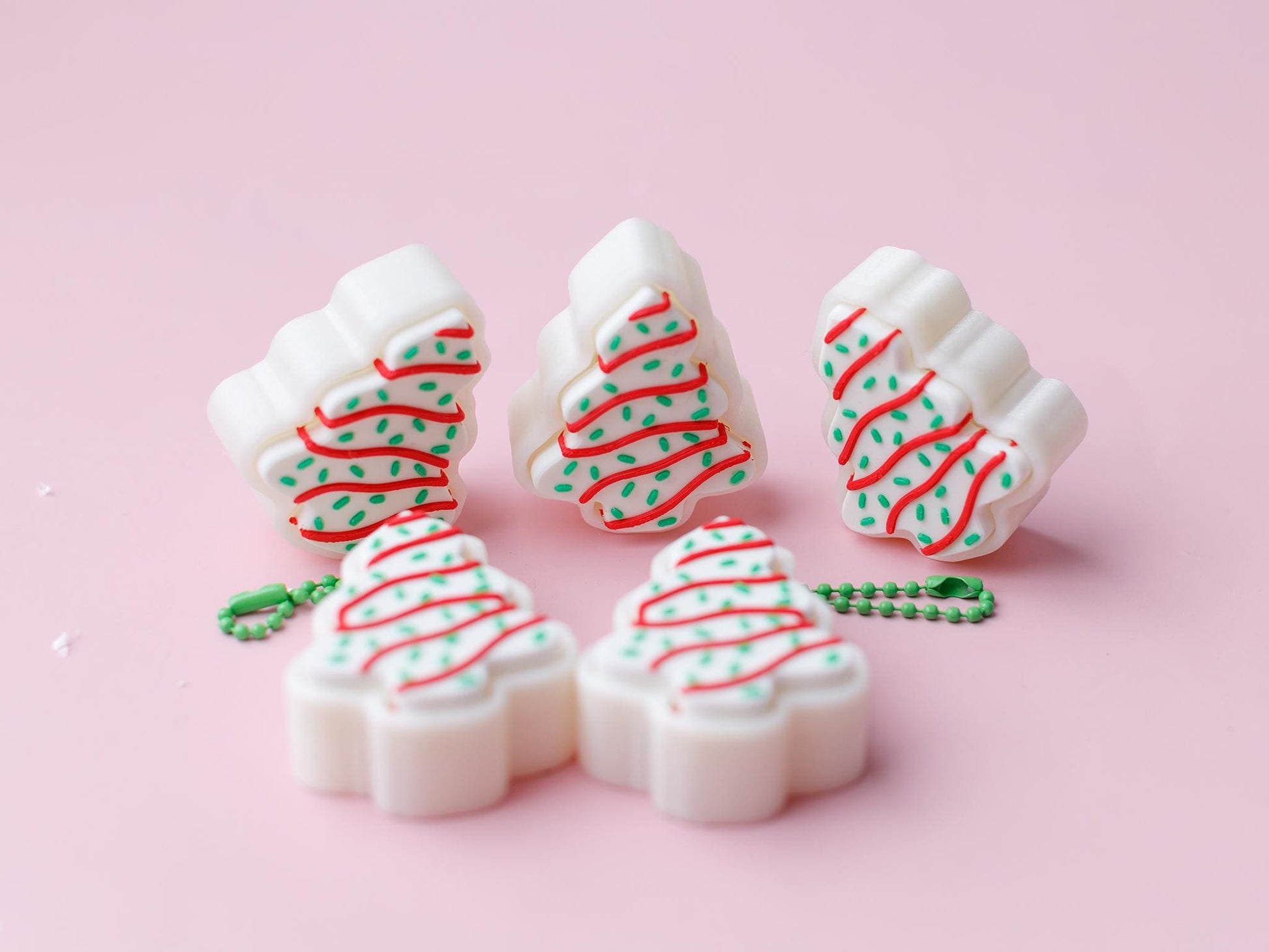 Christmas cake fidget clicker 3D printed toy