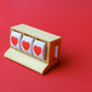 Lucky slot machine fidget clicker Valentine's Day fidget clicker
