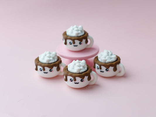 Hot Cocoa Fidget Clicker 3D printed