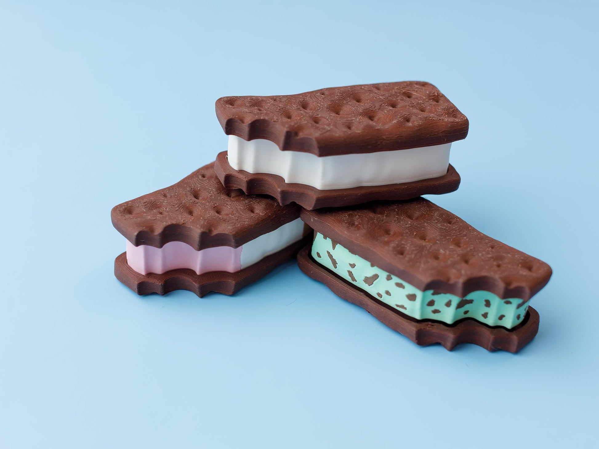 Ice cream sandwich Fidget clicker