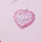 Valentines Day name tag Personalized Heart Shaker name tag Valentines Day gift
