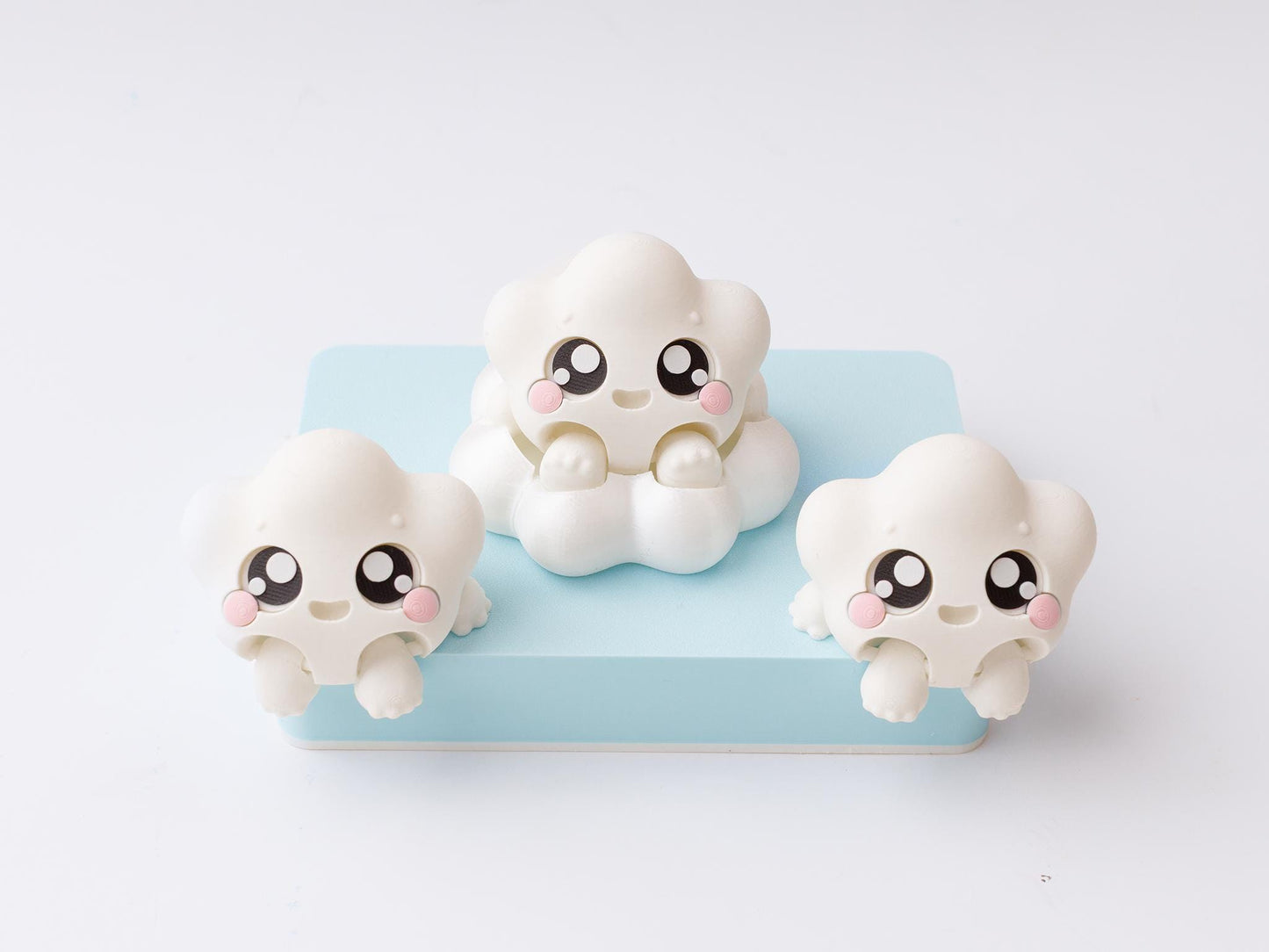 3D printed fidget clickers Sensory desk toy Elements fidget clicker 3D trendy clicker