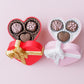 Chocolate box Fidget clicker 3D printed heart shape box fidget clicker Valentine's Day fidget