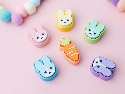 Easter Bunny fidget clicker Carrot fidget Clicker 3D printed fidget