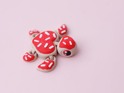 Valentine's Day fidget clicker Flexi Fidget turtle Love letter cookies fidget clicker