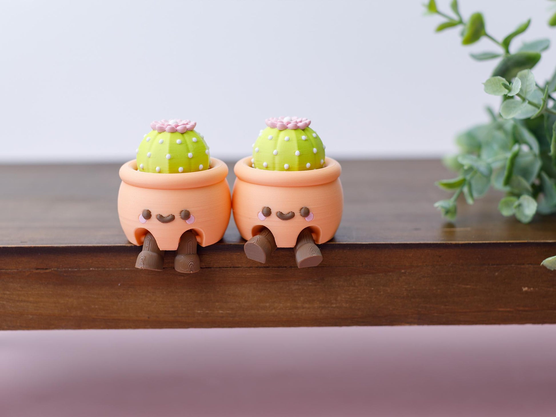 Cactus pot fidget clicker 3D printed fidget clickers