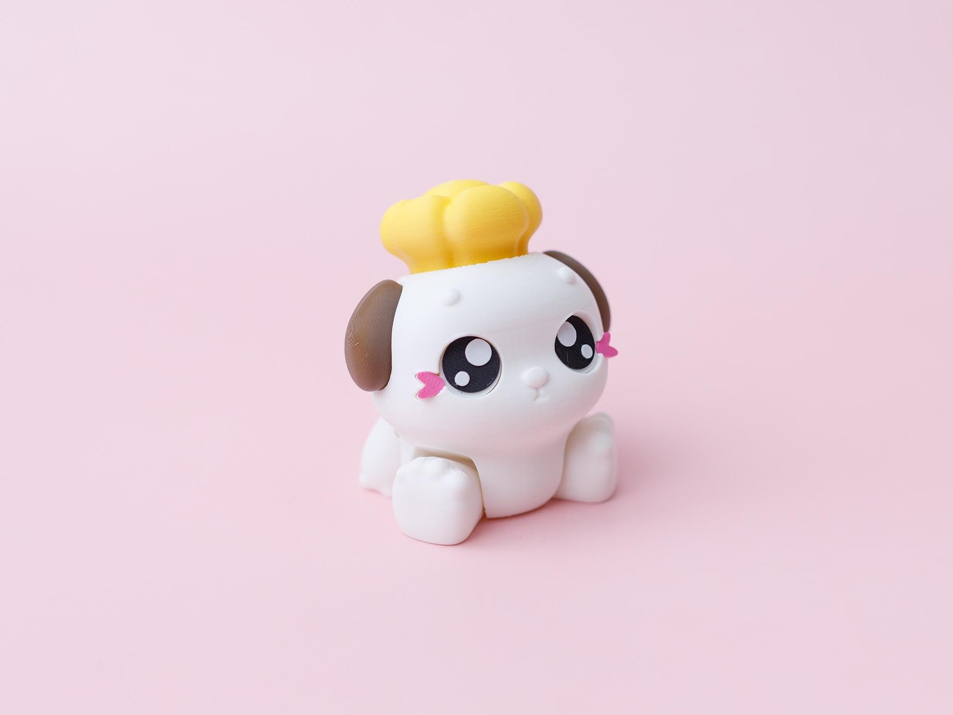 3D printed fidget clickers Sensory desk toy Flexi animal cupcake