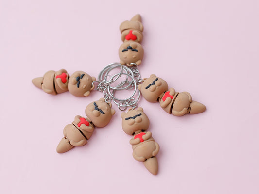 Valentine's Day fidget gift for kids Flexi otters with heart