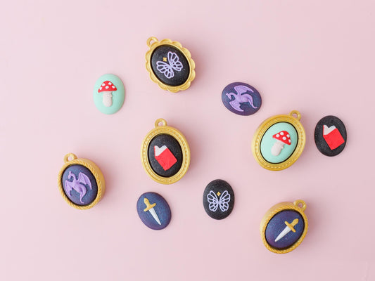 3D printed fidget clicker Fantasy Cameo bundle fidget clicker