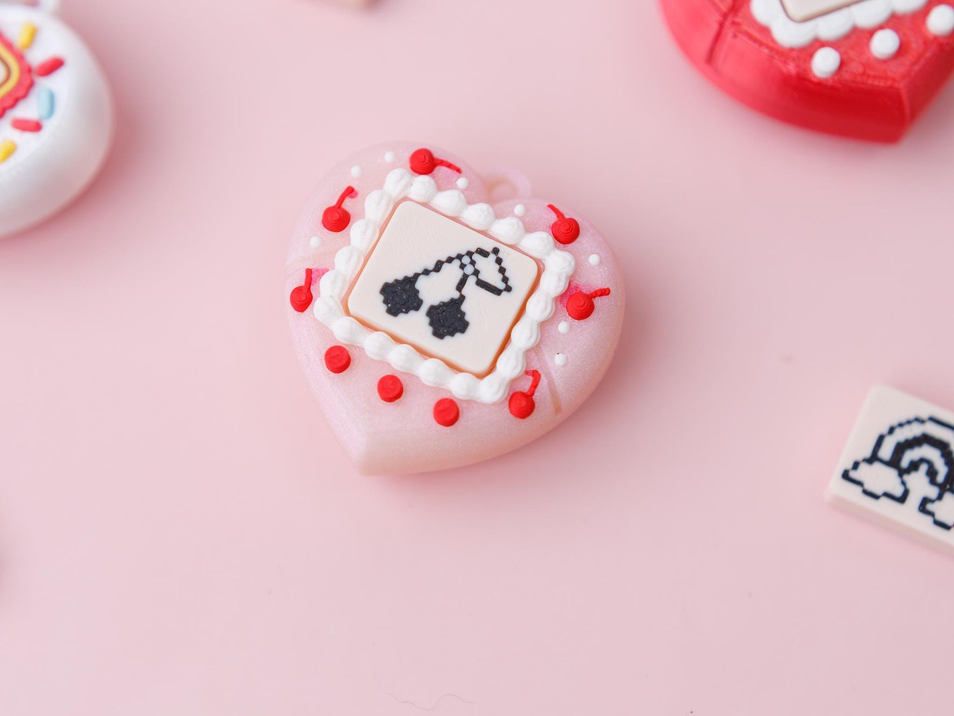Valentine's Day fidget clicker Vpet fidget clicker Valentine's Day collection Heart shape fidget clicker
