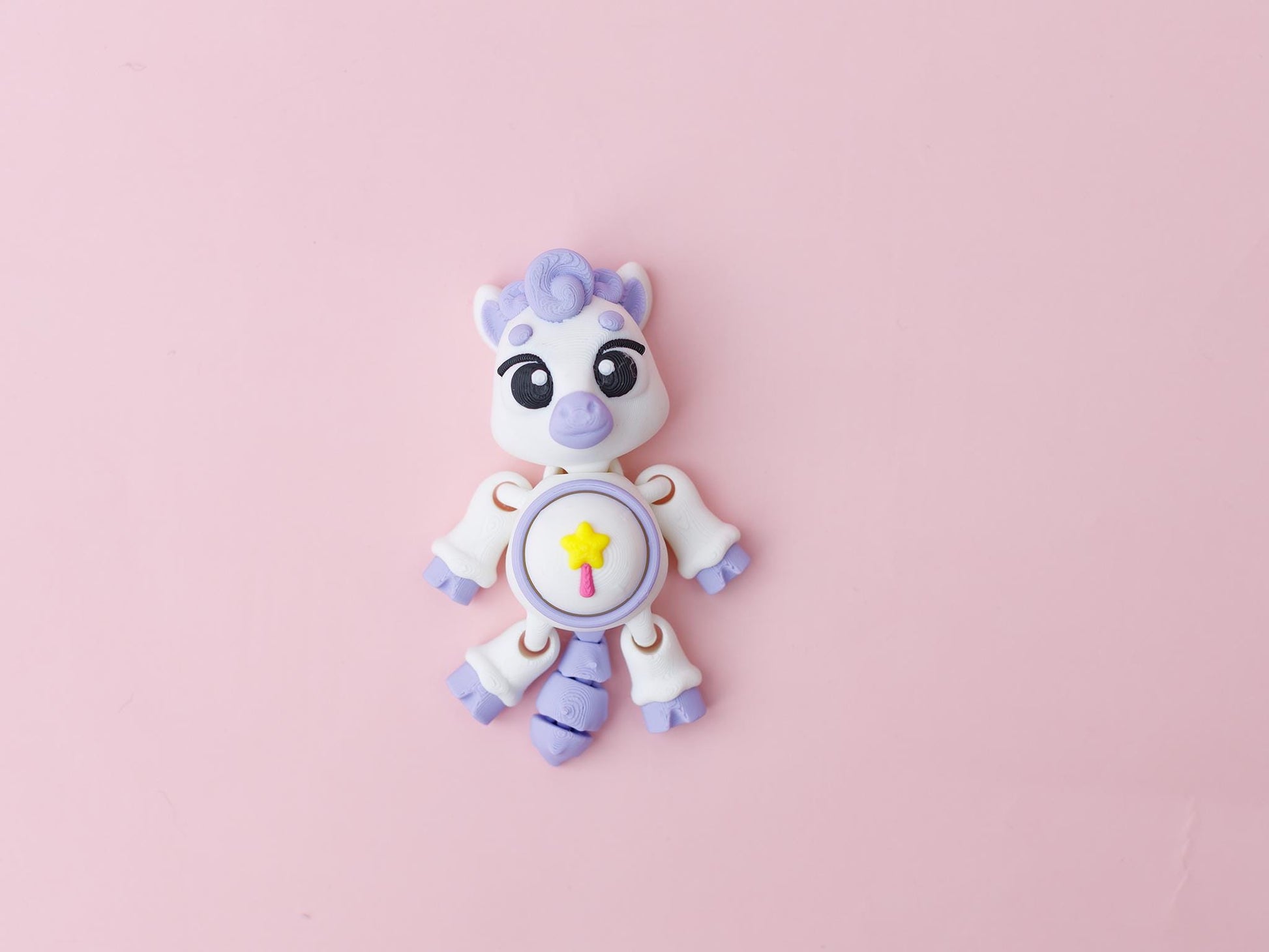 Unicorn Fidget clicker Trendy 3D printed fidget